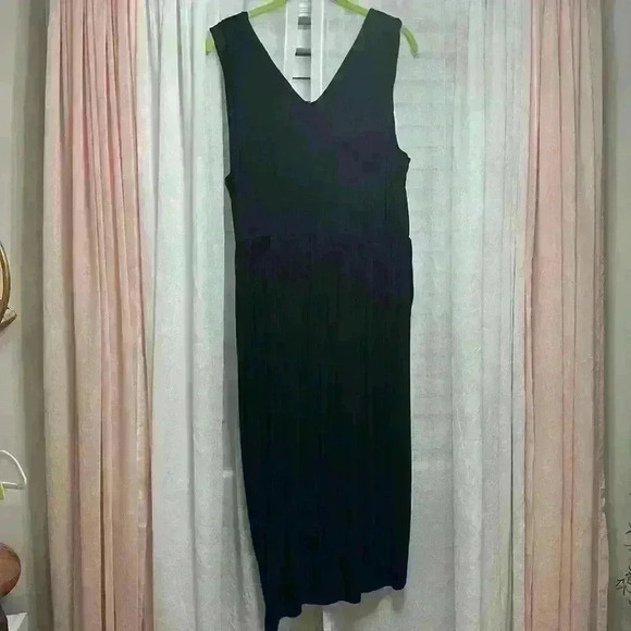 NWT RebelWilsonXAngels black knit wrap dress Size 1X Item# 6M - Picture 11 of 11